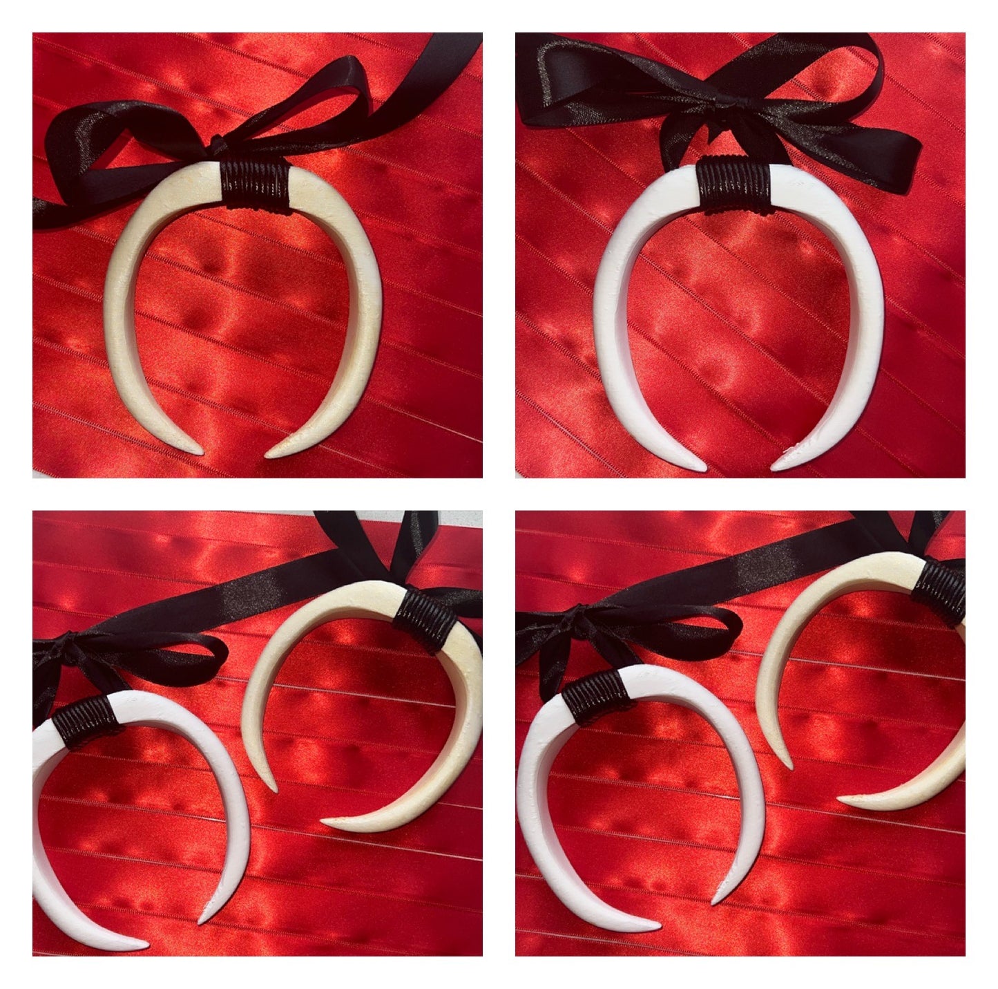 Samoan Pua'a Taulima x 2 - Boar's Tusk Arm Band