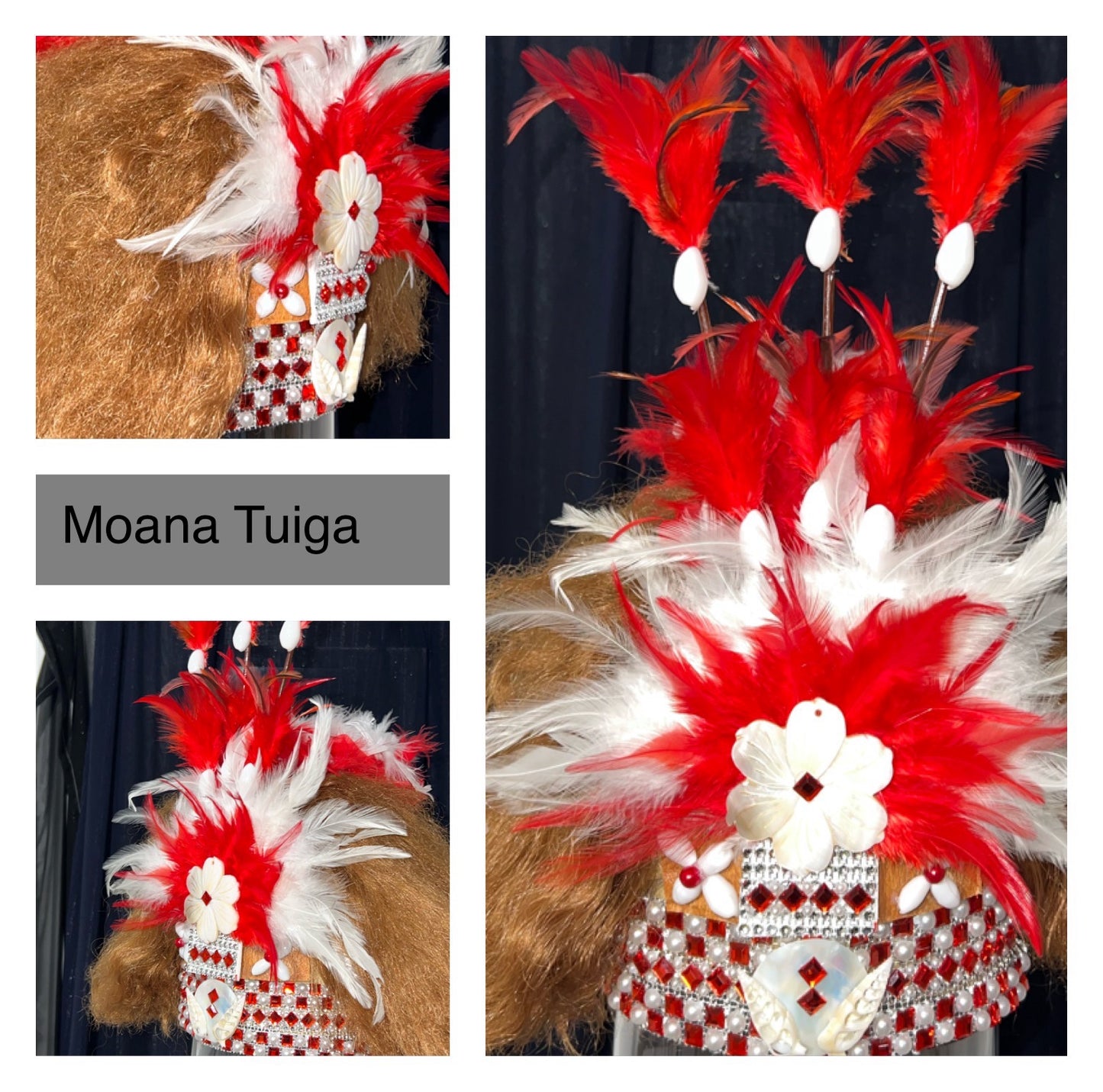 Moana Chief Headdress - Samoan Tuiga